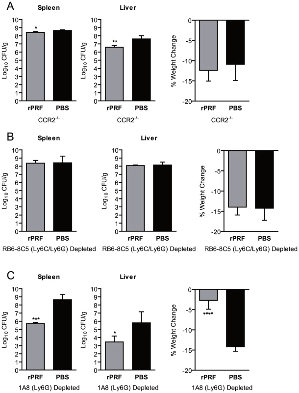 CCR2-dependent recruitment of Ly6C<sup>+</sup> cells, but not recruitment of Ly6G<sup>+</sup> cells, is essential for <i>T. gondii</i> profilin-induced protection against <i>L. monocytogenes</i>.