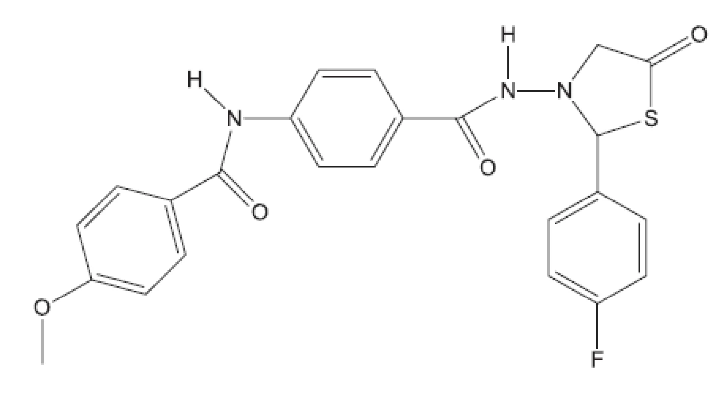 N-oktasulfonylacetramid (OSA) – inhibitor syntézy mykolových kyselin