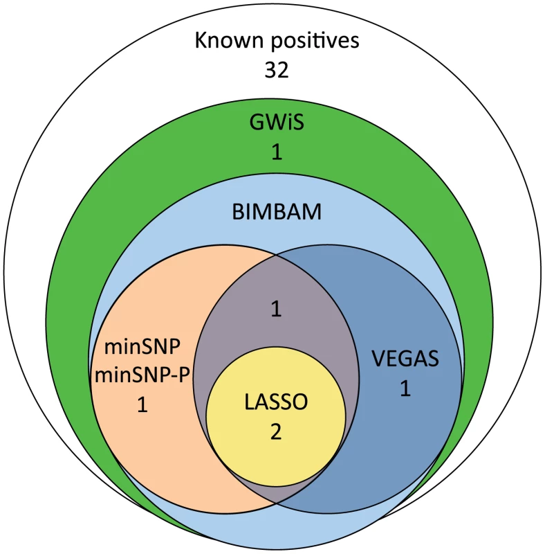Recovery of known positive associations at genome-wide significance.