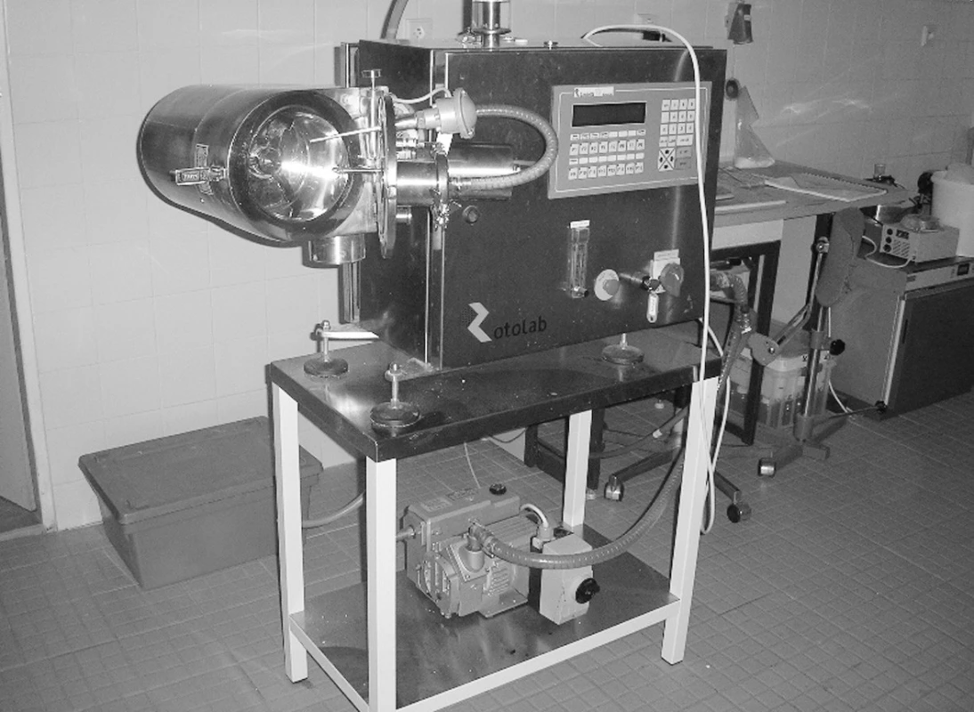 Jednostupňový granulátor s vakuovým sušením Rotolab ZANCHETTA