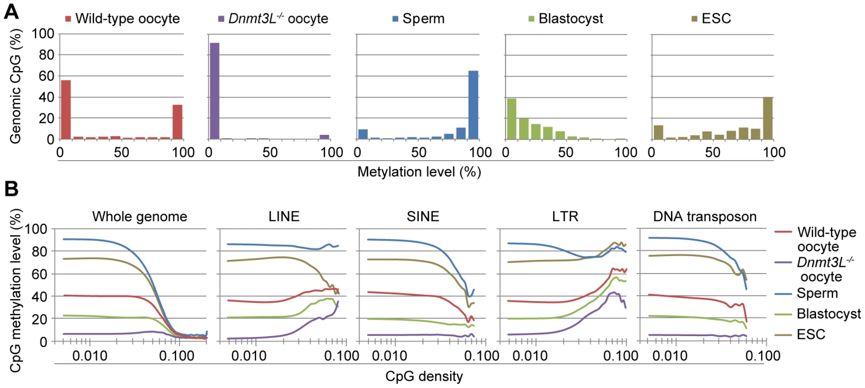 Genome-wide methylation profiling of mouse germ cells.