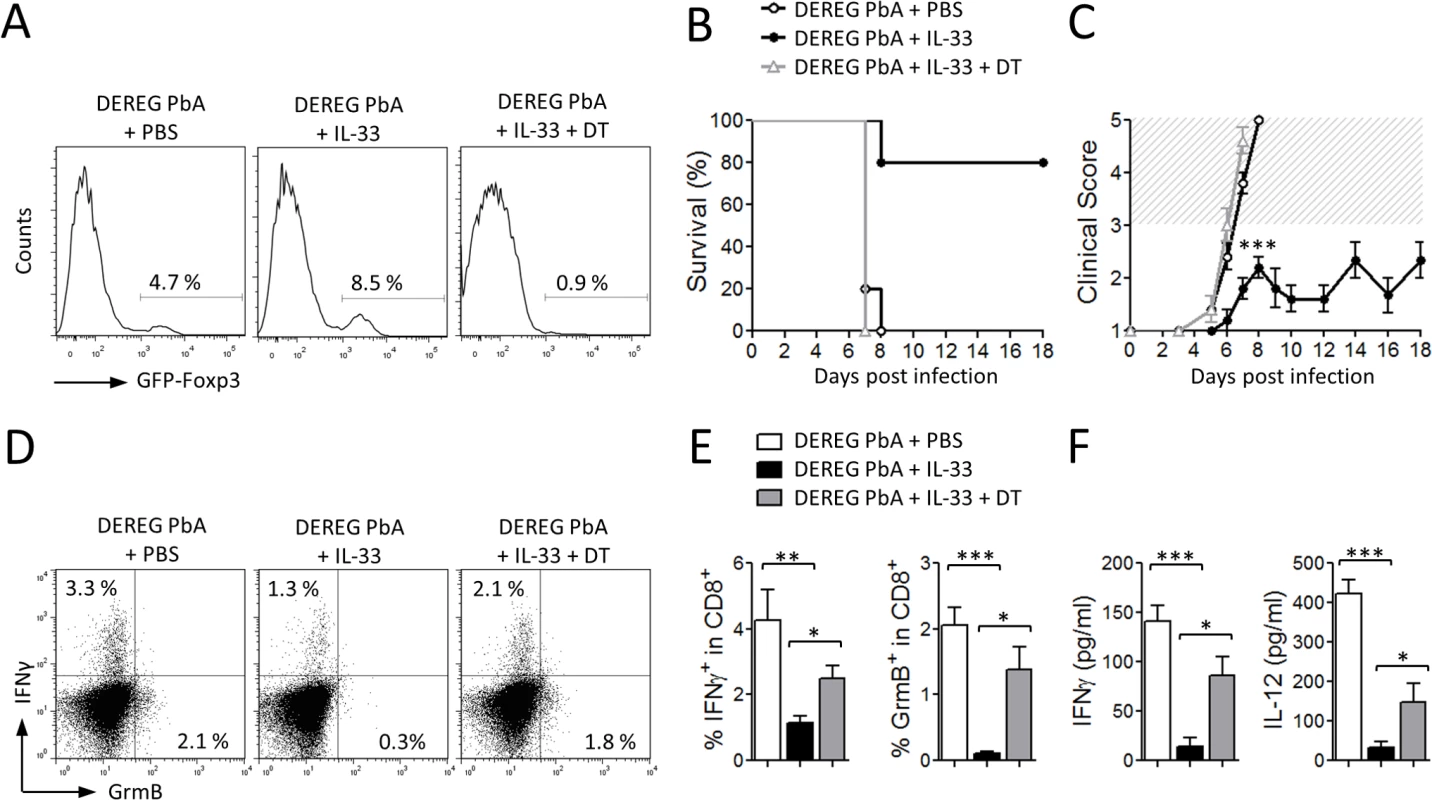 IL-33-mediated protection against ECM is Treg-dependent.