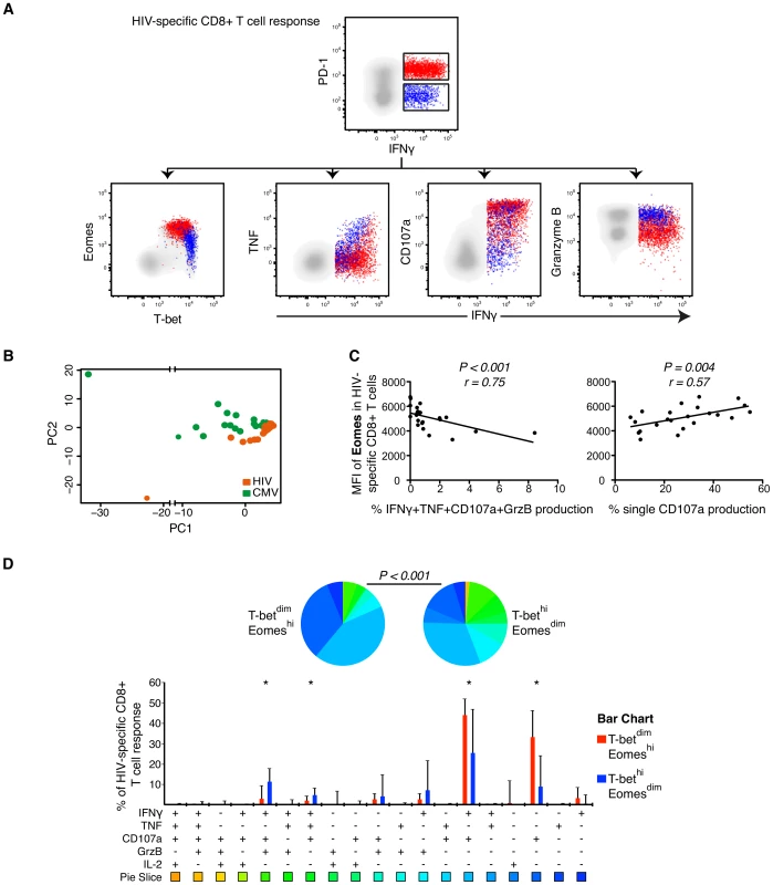 Polyfunctional characterization of virus-specific CD8+ T cells in untreated HIV-infected individuals.