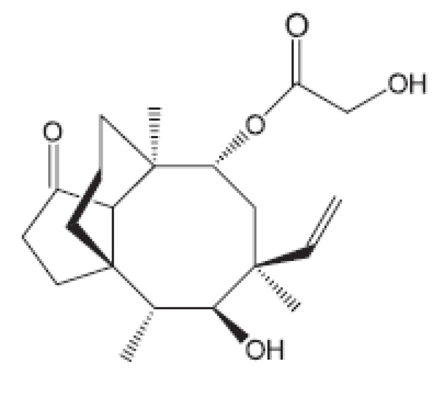 Pleuromutilin – inhibitor proteosyntézy
