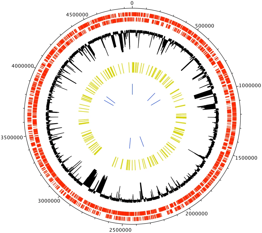 The circle represents the Typhimurium LT2 genome <em class=&quot;ref&quot;>[<b>17</b>]</em>.