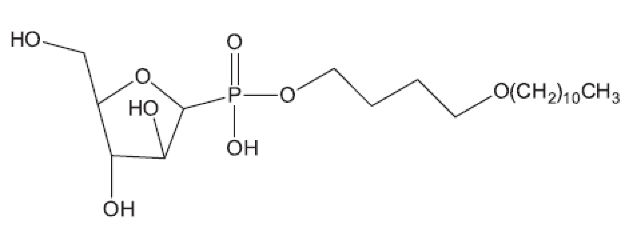 Analog C-fosfátu – inhibitor syntézy arabinogalaktanu