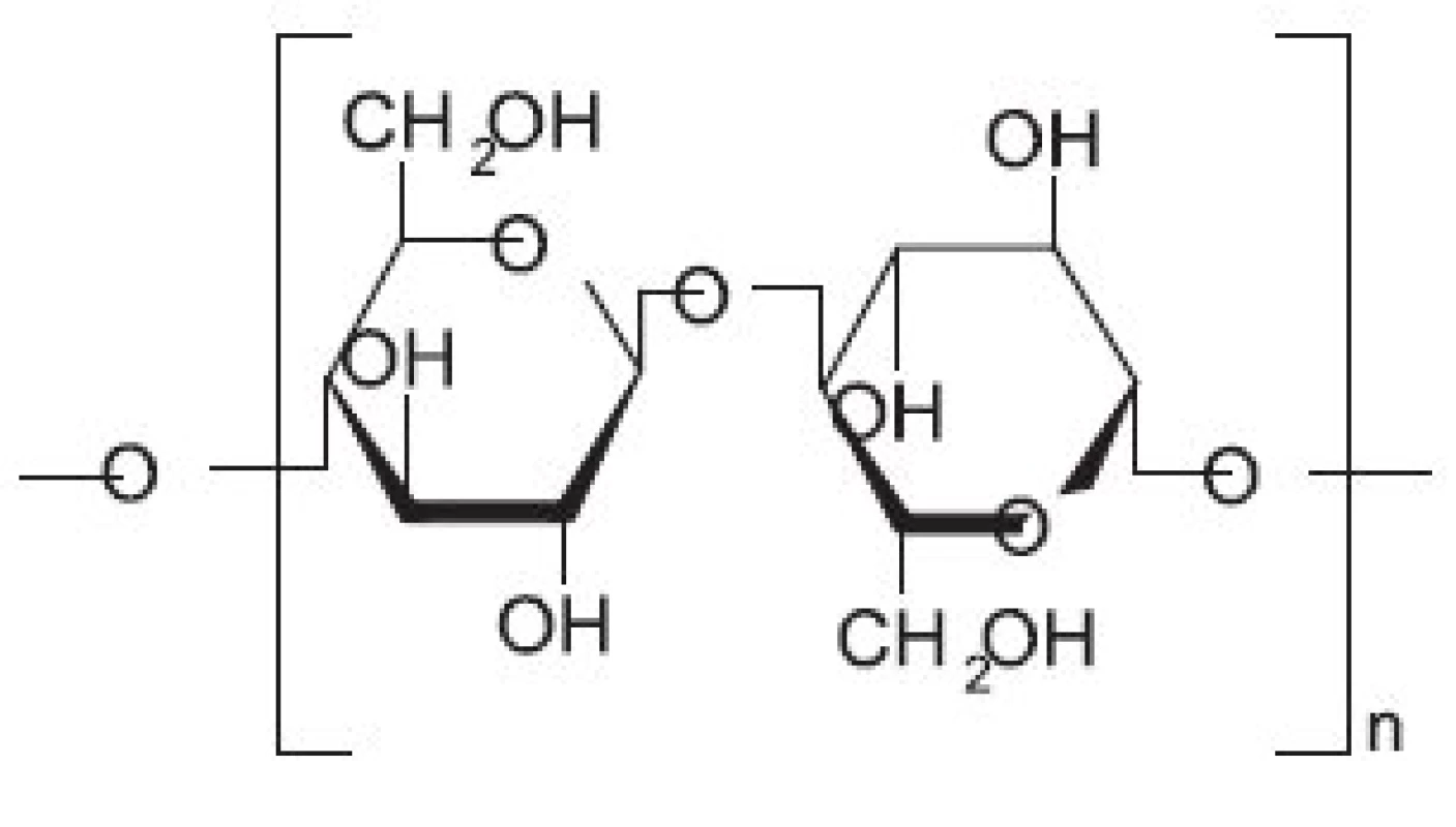 Oxidovaná celulosa (oxycelulosa, 6-karboxycelulosa)