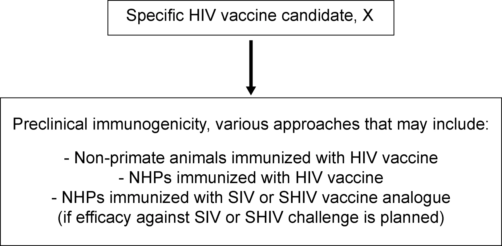 Current Preclinical Testing Strategy for Candidate HIV-1 Vaccines