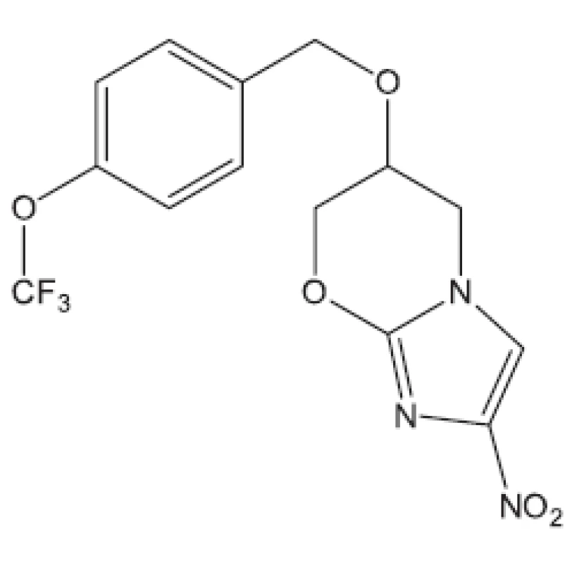 PA-824 – inhibitor syntézy mykolových kyselin