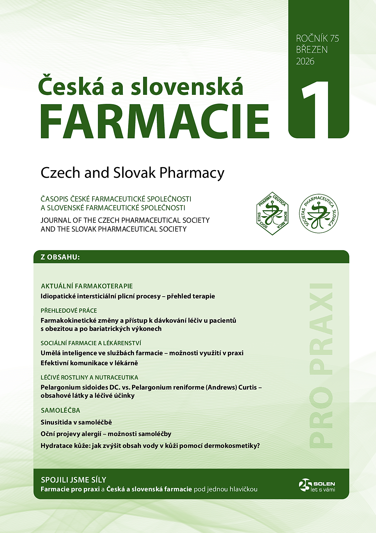 Česká a slovenská farmacie